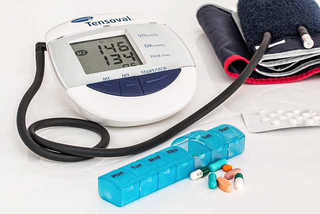 měření krevního tlaku 