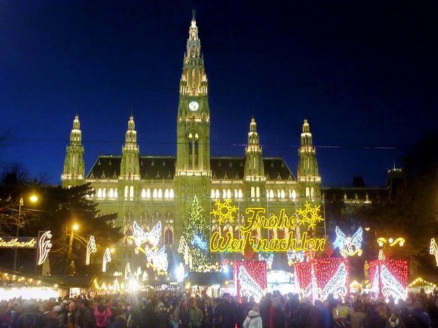 vánoční trh Vídeň